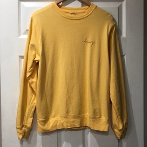 Brandy Melville honey sweatshirt